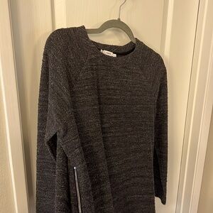 Vince top with side zippers